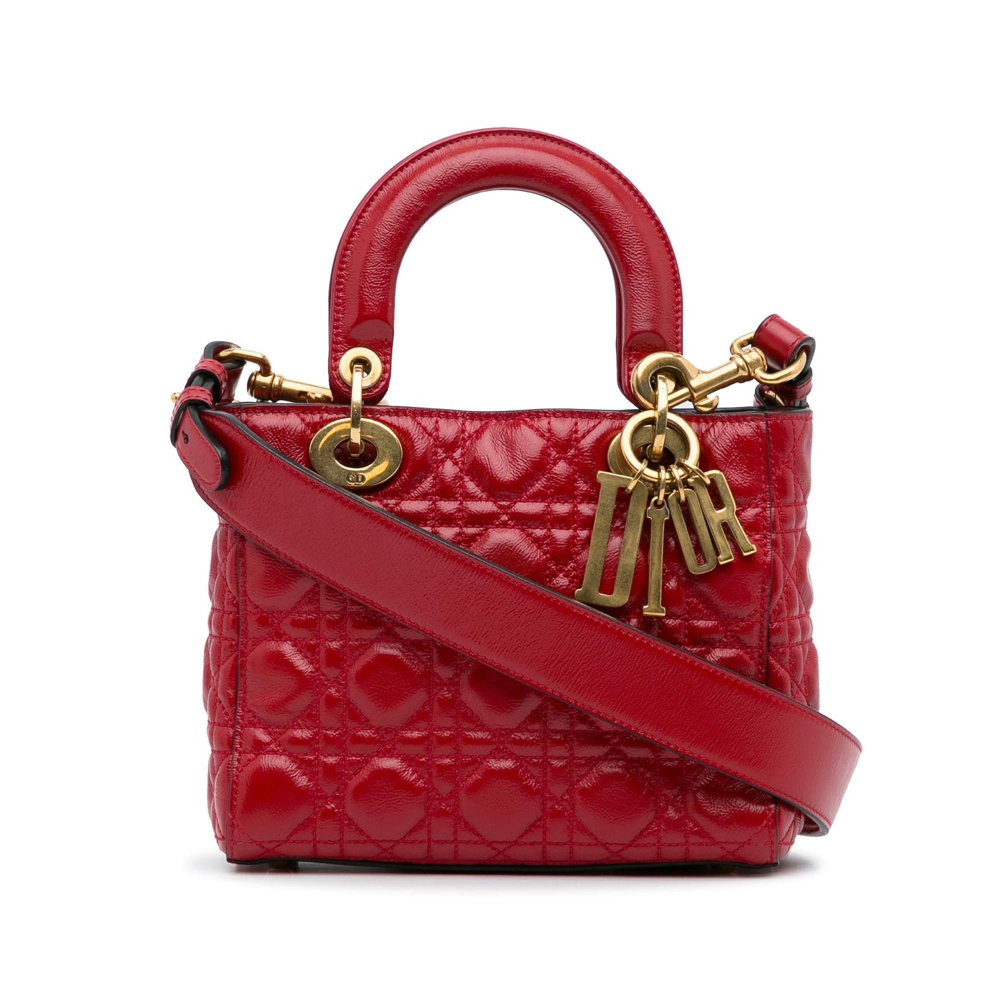 Dior Small Cannage My Lady Dior Lucky Badges (SHG-3s8lBy)