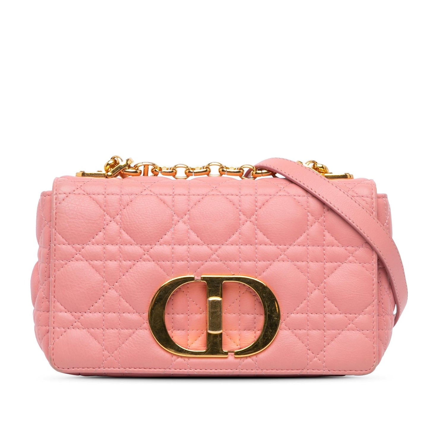 Dior Small Grained Calfskin Cannage Caro Bag
