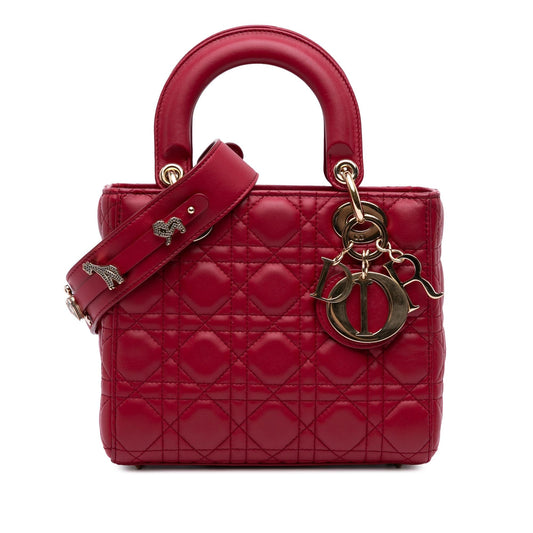 Dior Small Lambskin Cannage My ABCDior Lady Dior