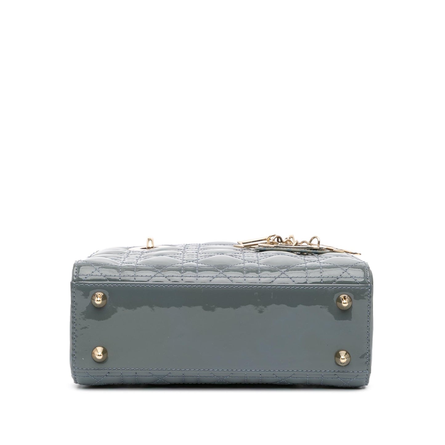 Dior Small Patent Cannage Lady Dior