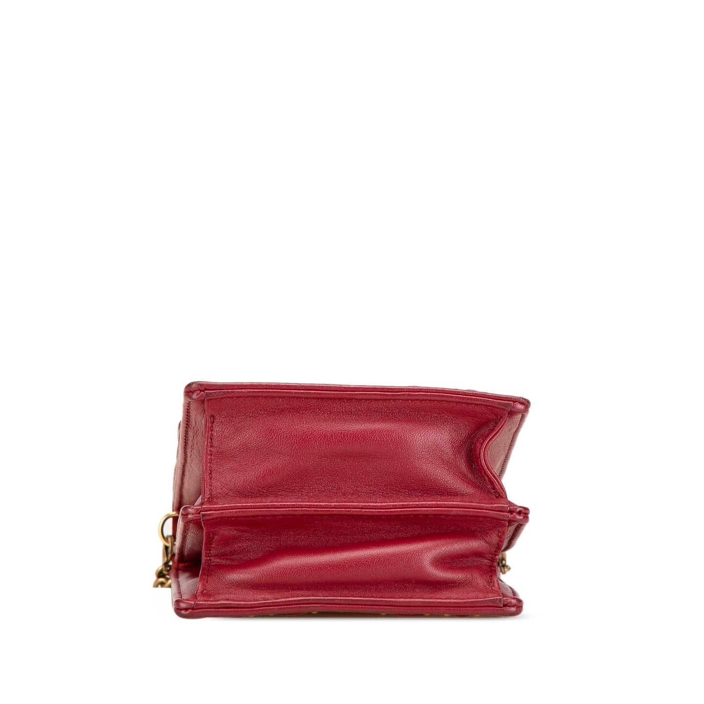 Dior Studded Lambskin Vertical Diorama Bag