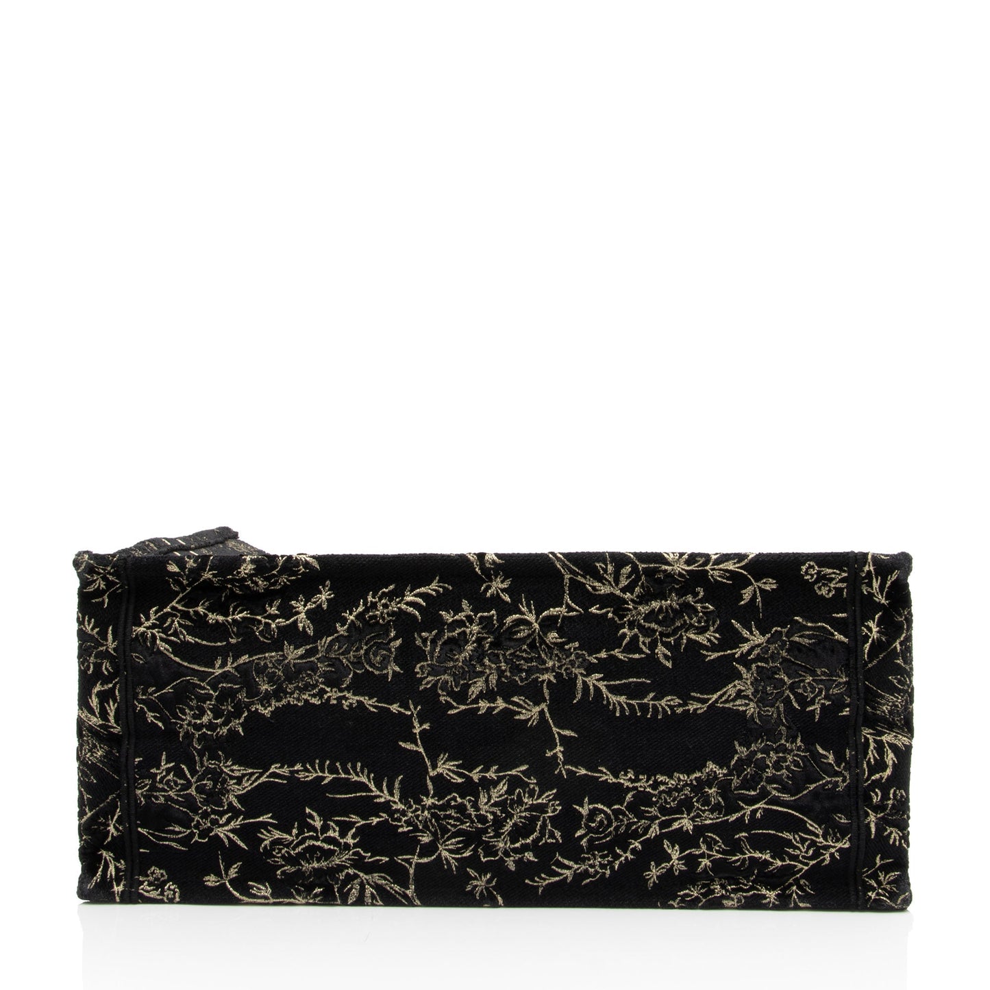 Dior Velvet Jardin d'Hiver Large Book Tote (SHF-6hqWXM)