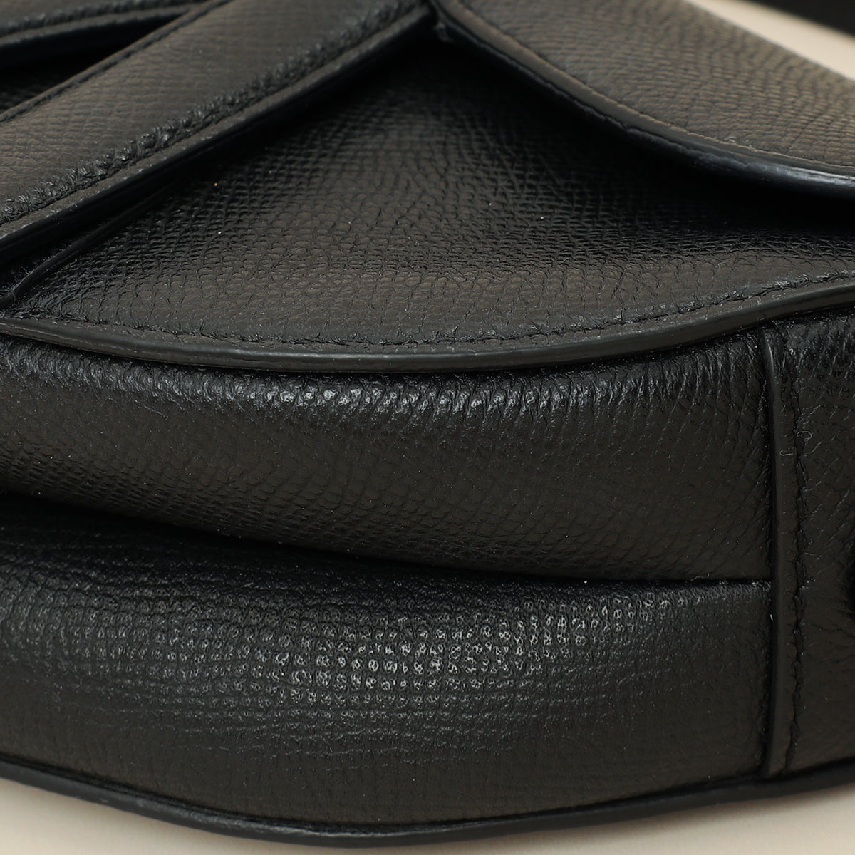 Christian Dior Black Saddle Mini Bag