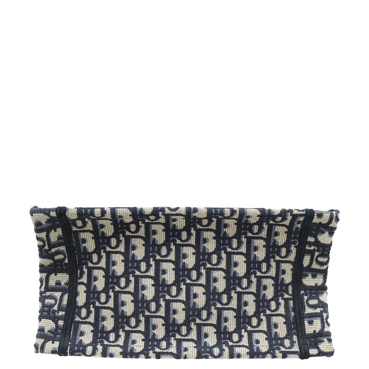Christian Dior Navy Blue Oblique Book Tote Small Bag