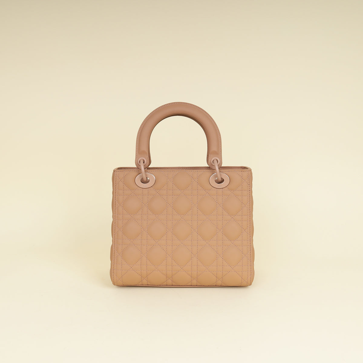 Christian Dior Blush Ultramatte Lady Dior Medium Bag