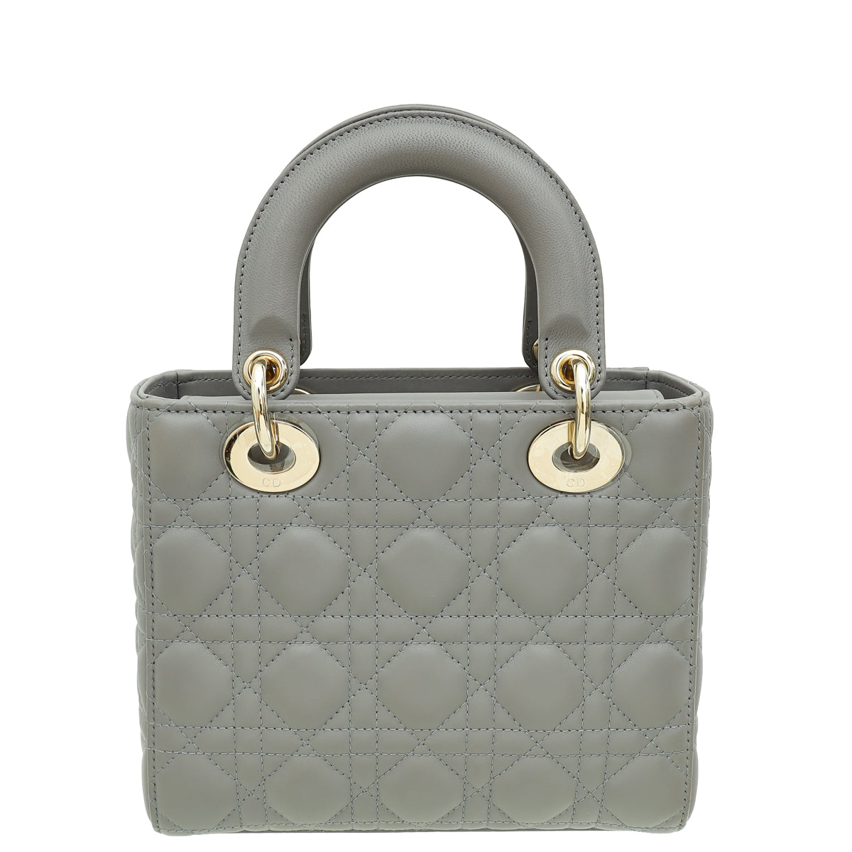 Christian Dior Grey Lady Dior My ABCDior Small Bag
