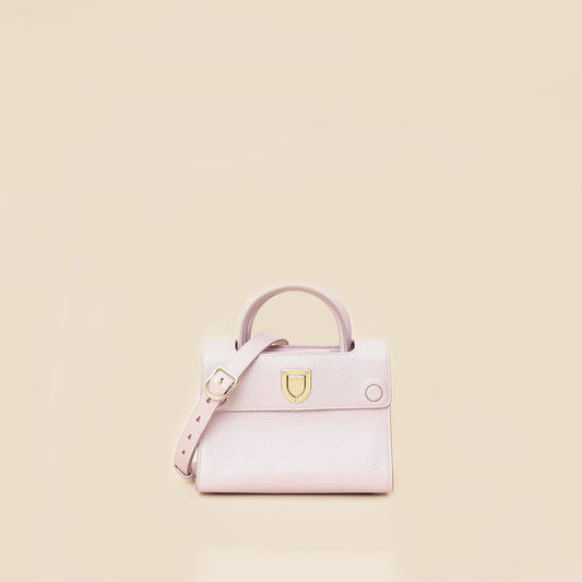 Christian Dior Lilac Diorever Top Handle Small Bag