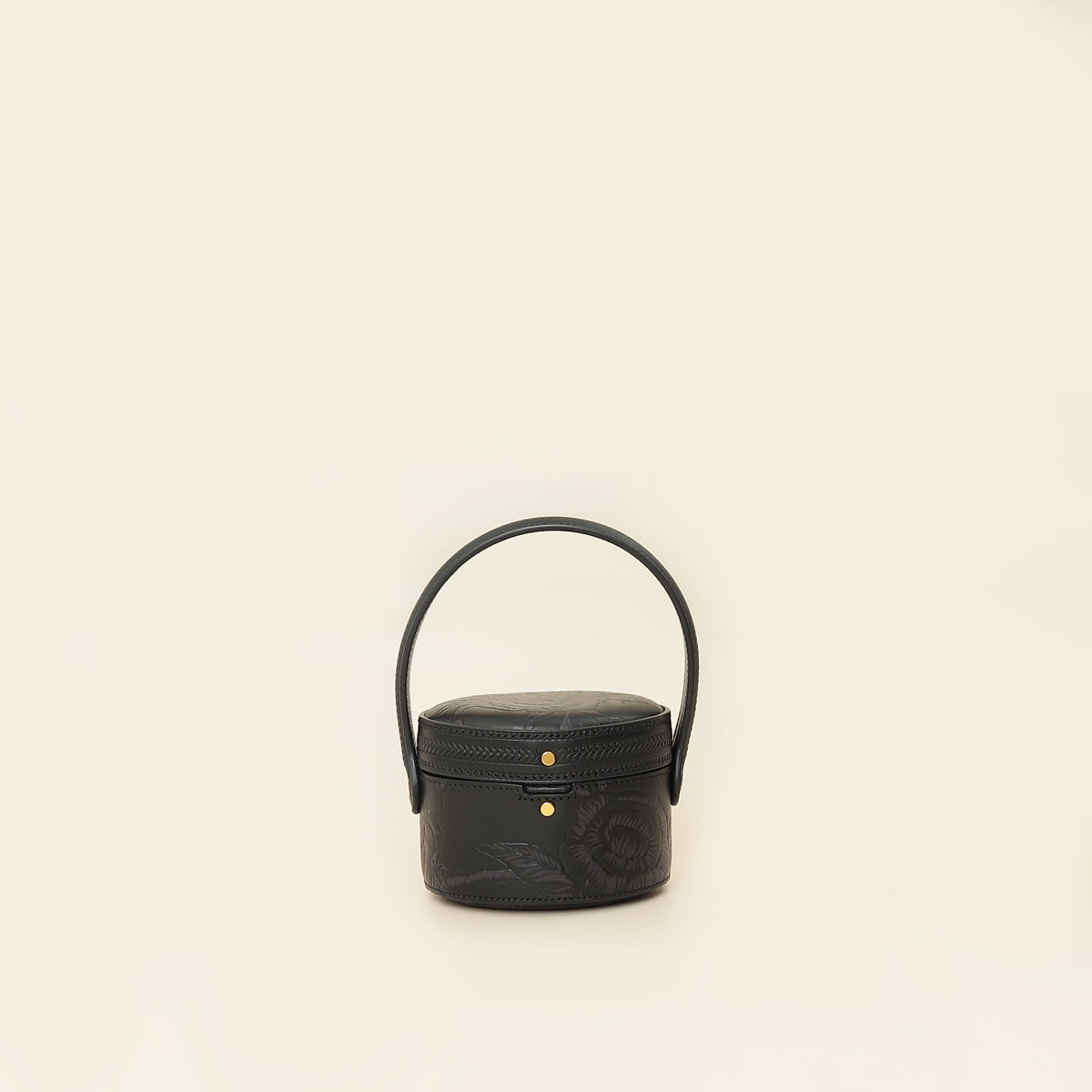 Christian Dior Black Top Handle Clutch
