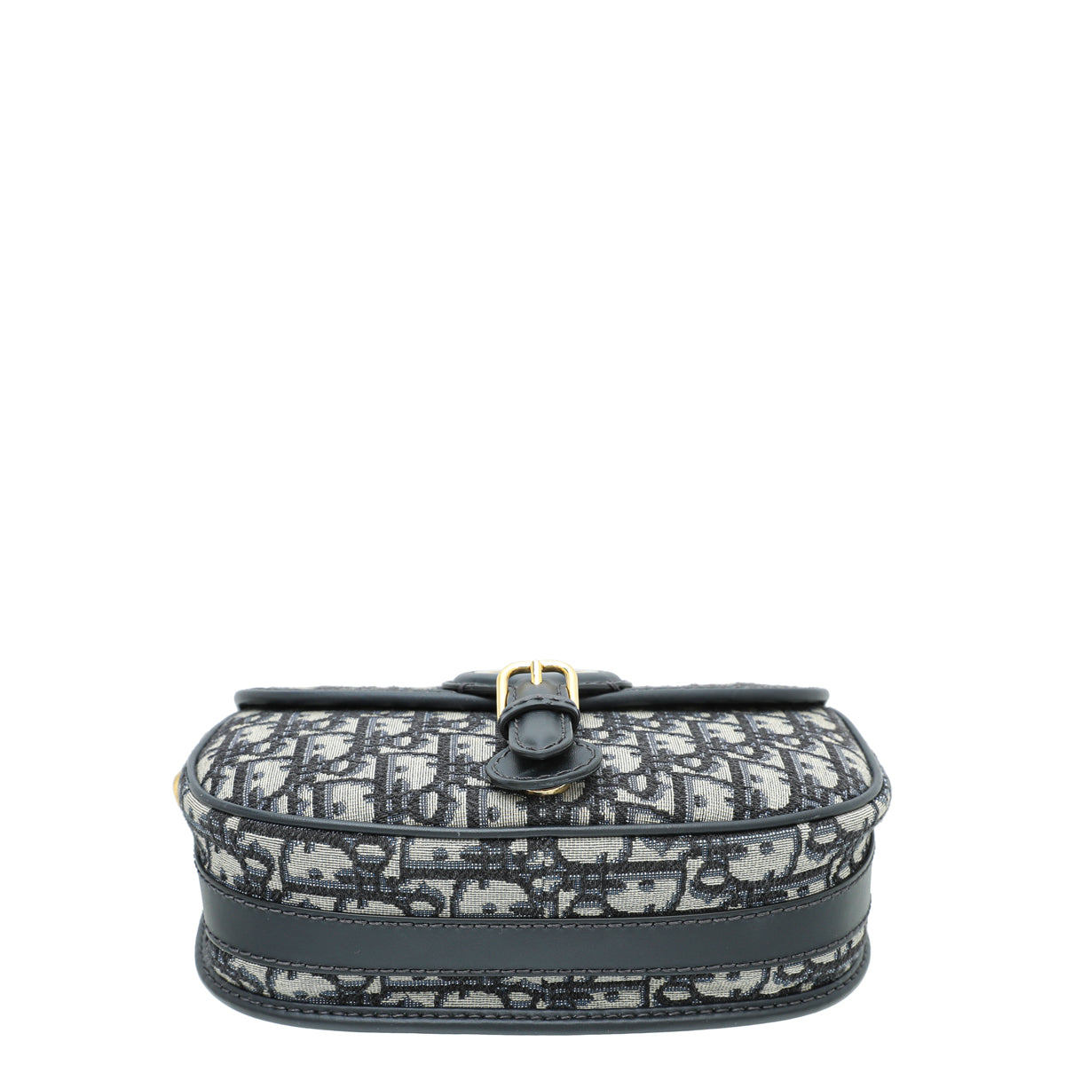 Christian Dior Navy Dior Oblique Bobby Medium Bag