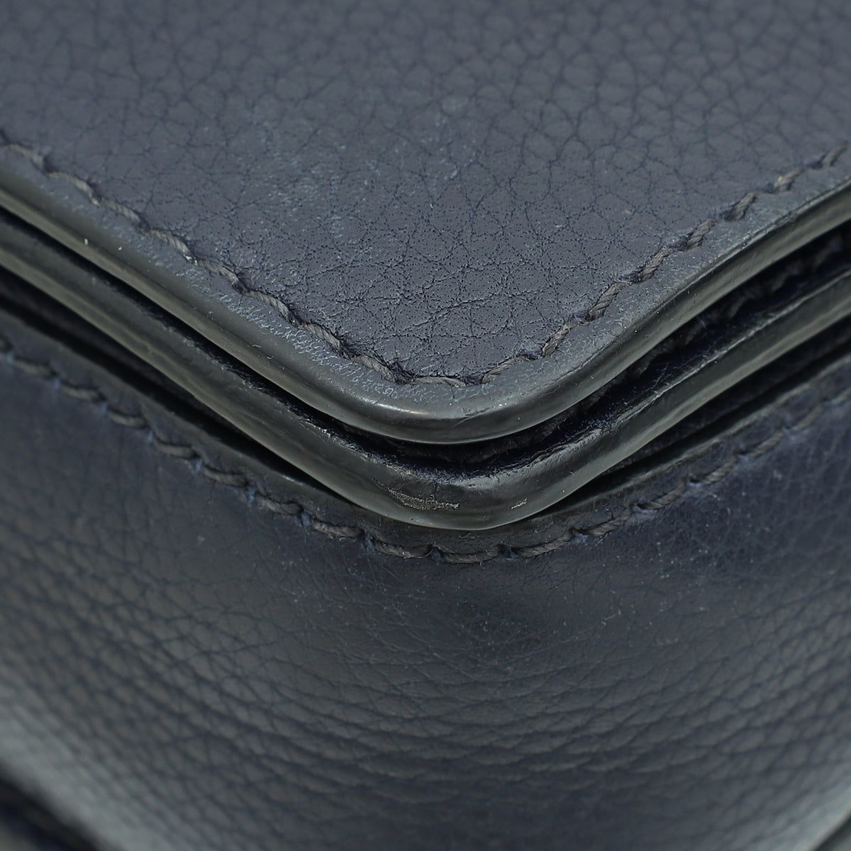 Christian Dior Navy Blue Dio(r)evolution Flap Bag