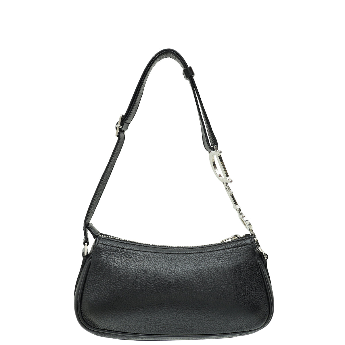 Christian Dior Black Charms Small Shoulder Bag