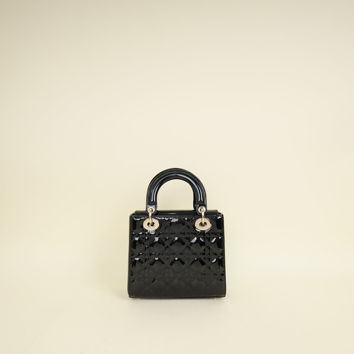 Christian Dior Black Lady Dior Small Bag