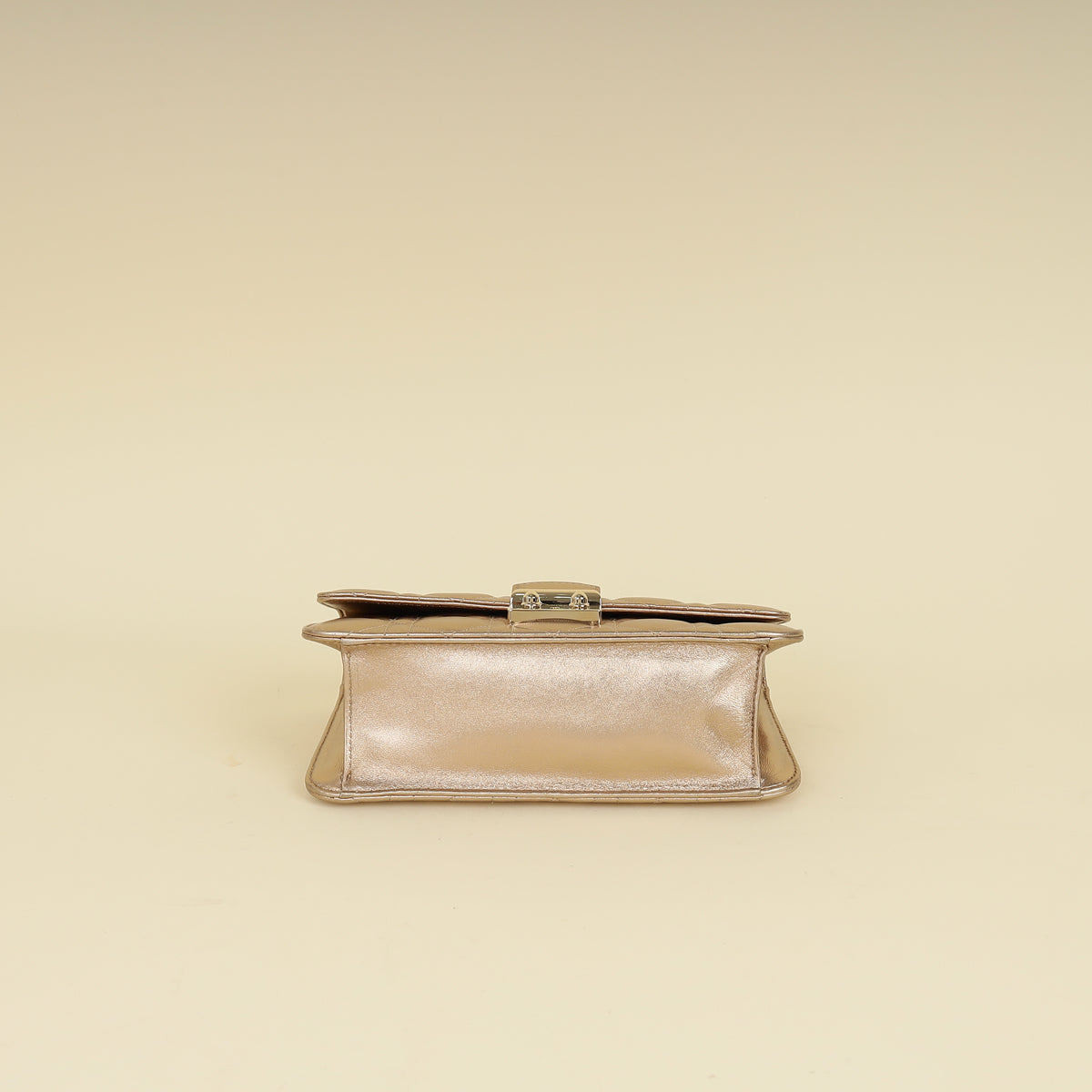 Christian Dior Metallic Bronze Miss Dior Promenade Pouch