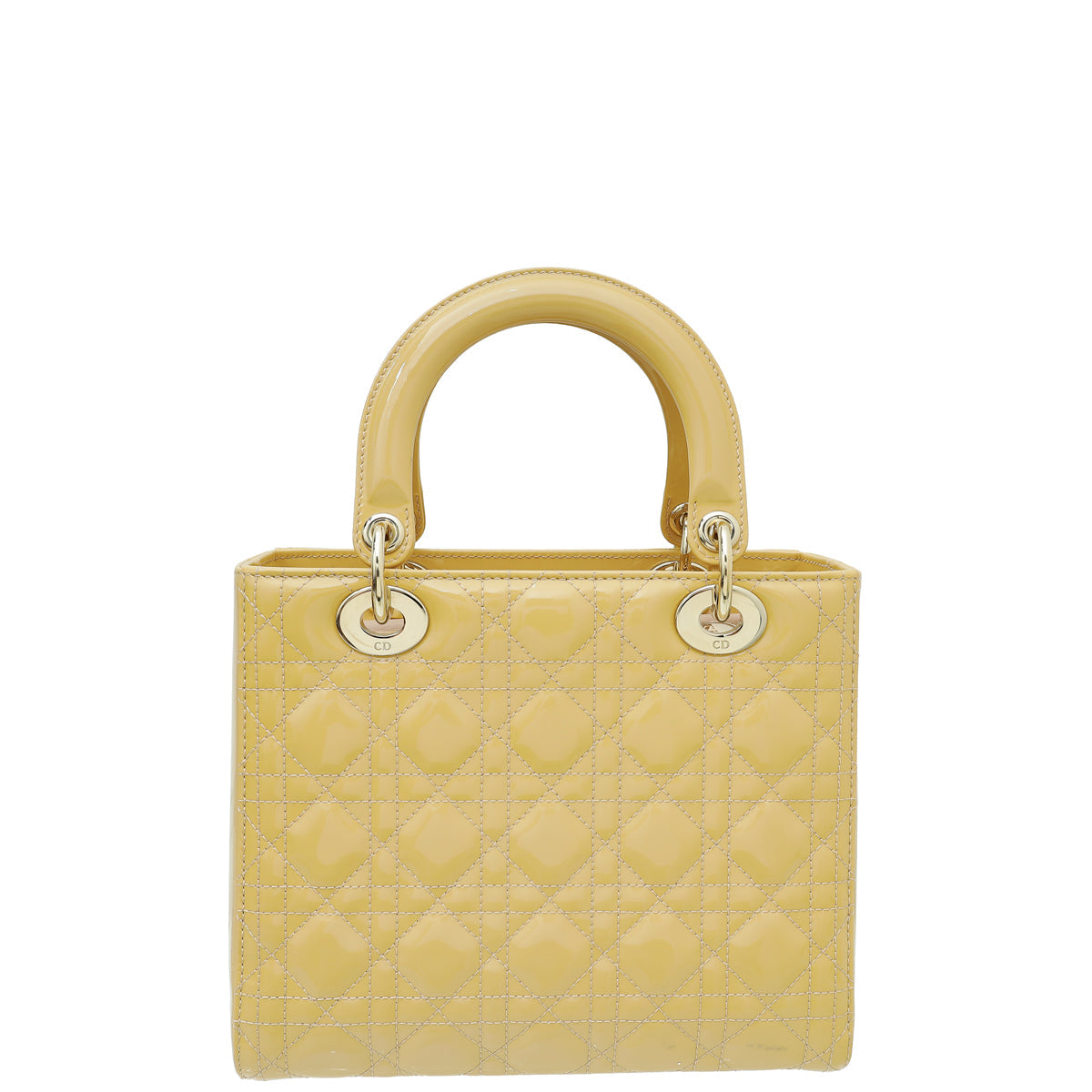 Christian Dior Beige Lady Dior Medium Bag