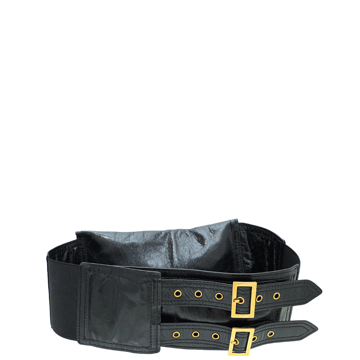 Christian Dior Black Saddle Belt Bag