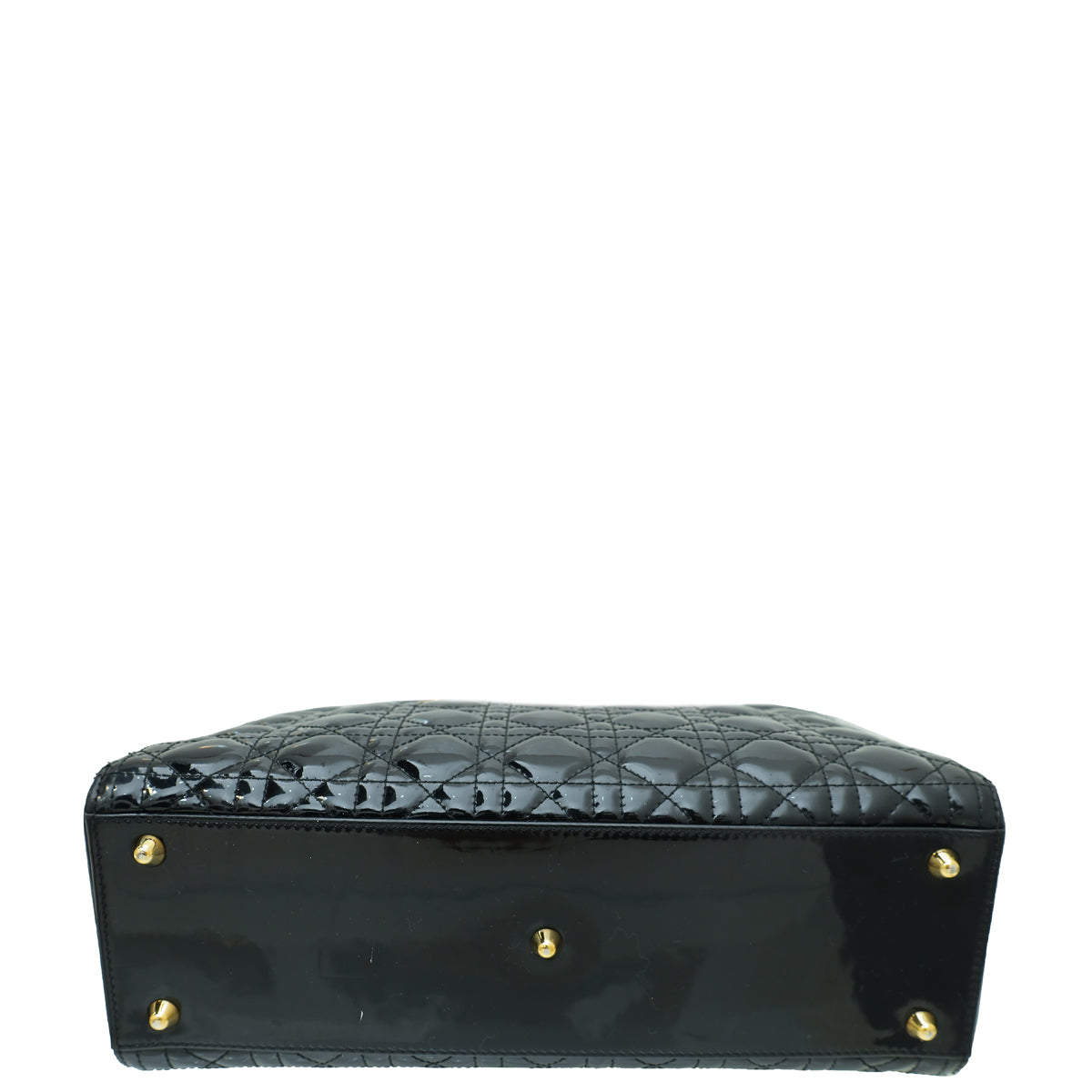 Christian Dior Black Lady Dior Large Bag