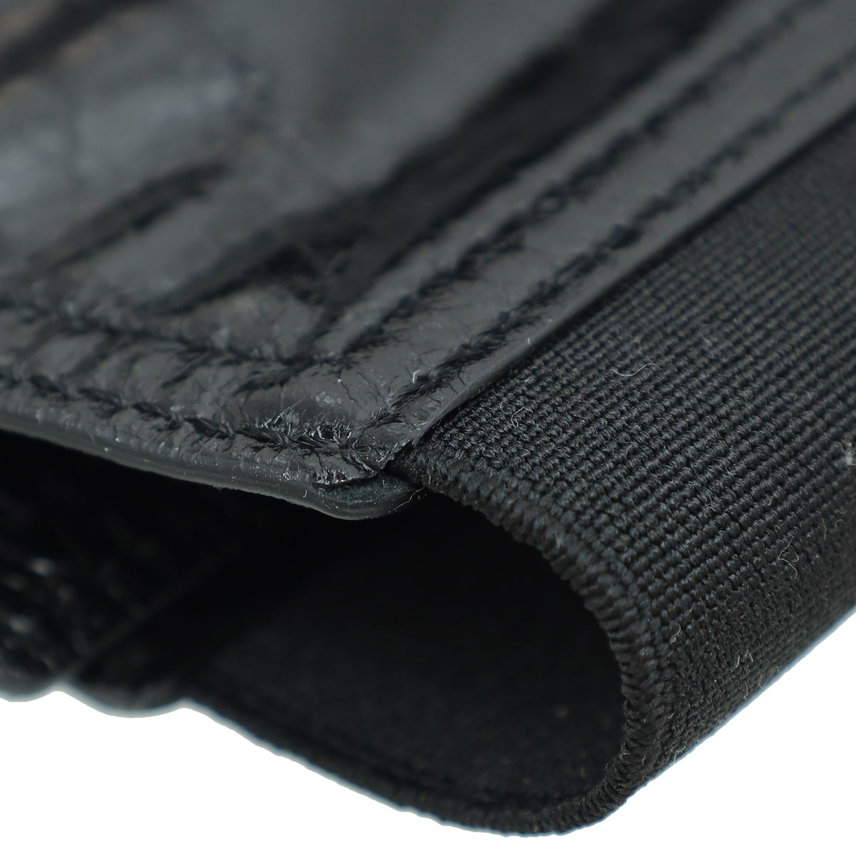 Christian Dior Black Saddle Belt Bag