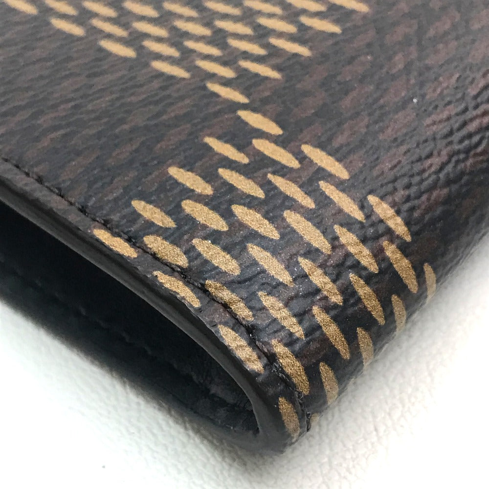LOUIS VUITTON Clutch bag Damier canvas Brown Damier Giant Pochette Jules