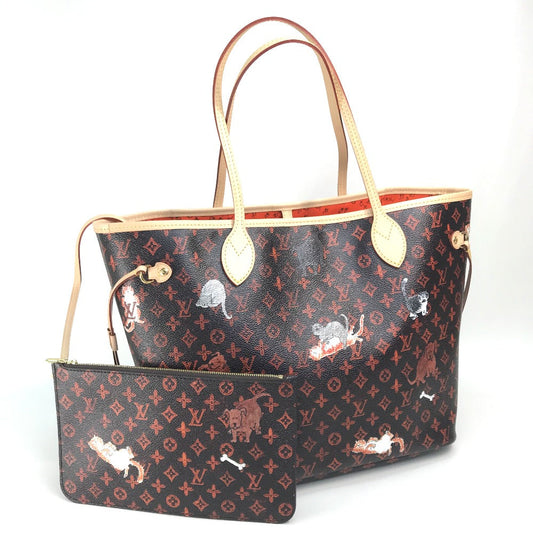 LOUIS VUITTON Tote Bag Monogram canvas Brown Transformed monogram Neverfull MM