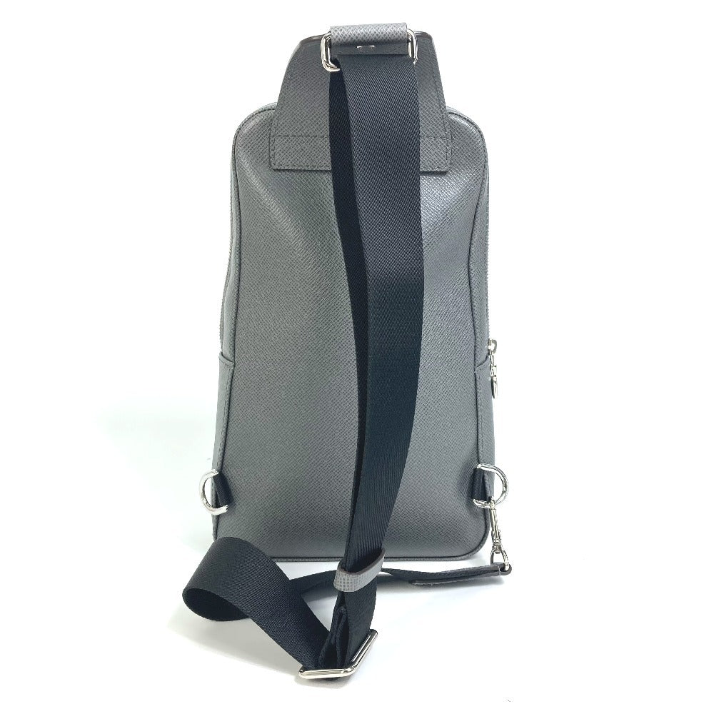LOUIS VUITTON Shoulder Bag Taiga Leather gray Taiga avenue backpack