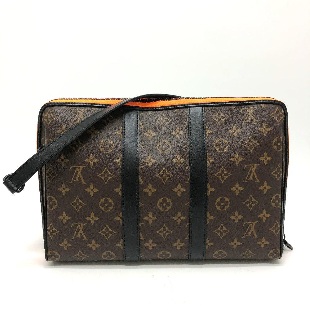 LOUIS VUITTON Handbag Monogram canvas Brown Monogram LV Friends Keepall pouch mens