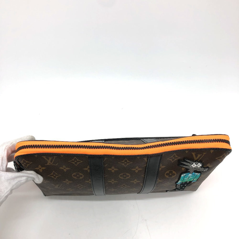 LOUIS VUITTON Handbag Monogram canvas Brown Monogram LV Friends Keepall pouch mens