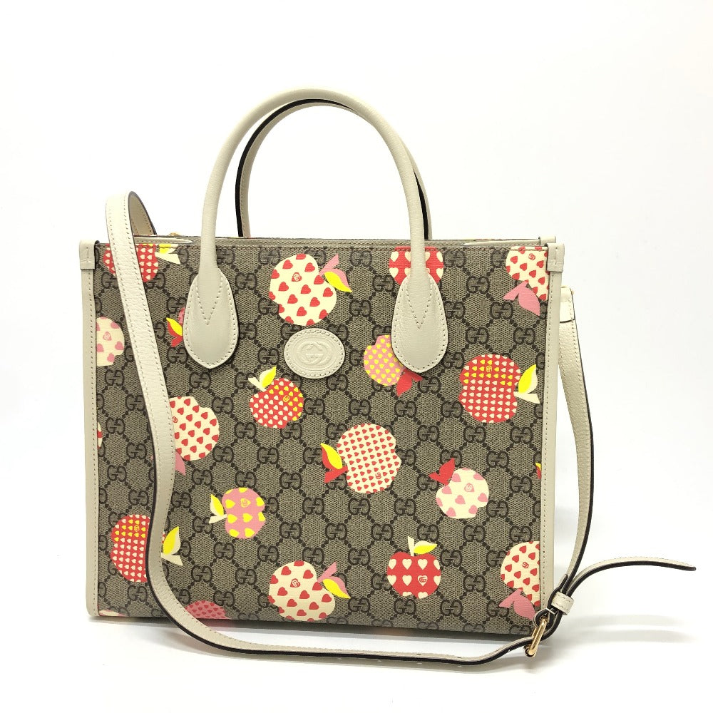 GUCCI Handbag 659983 GG Supreme Canvas beige GG Repom Women