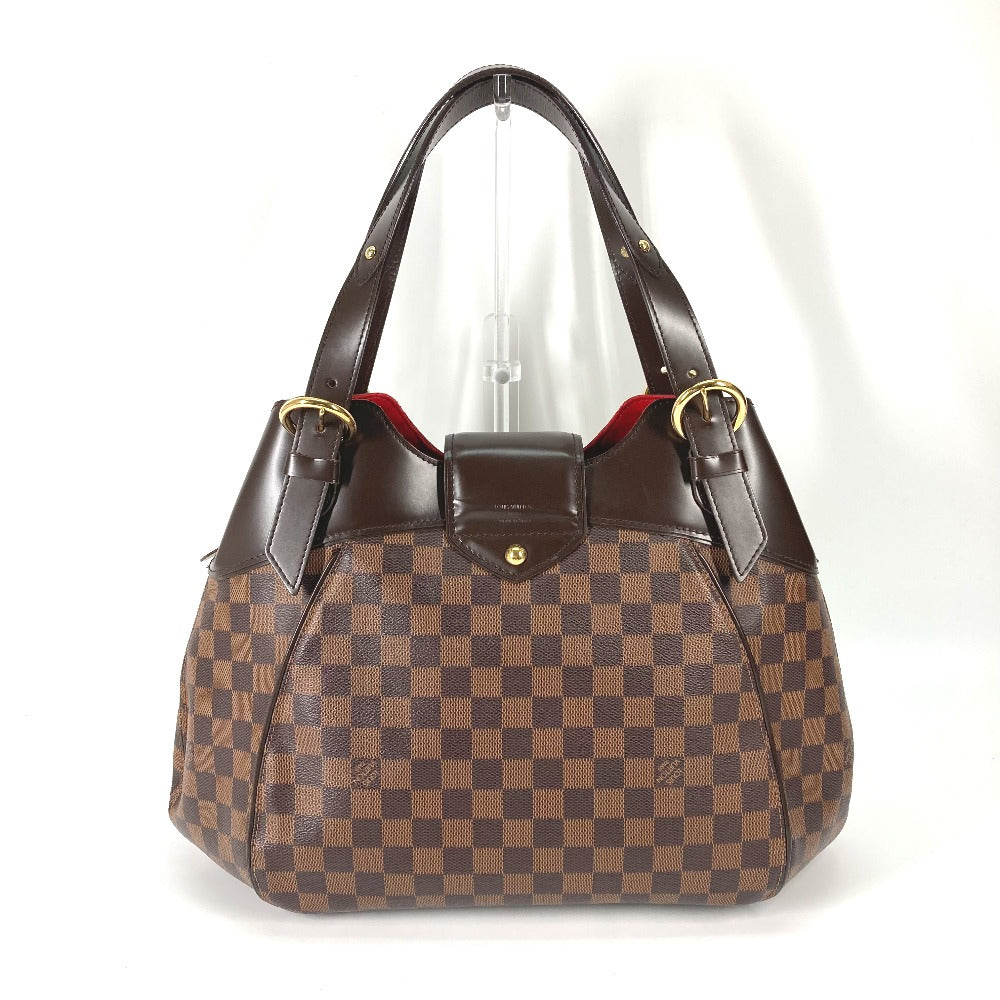 LOUIS VUITTON Shoulder Bag Damier canvas Brown Damier Sistina GM Women