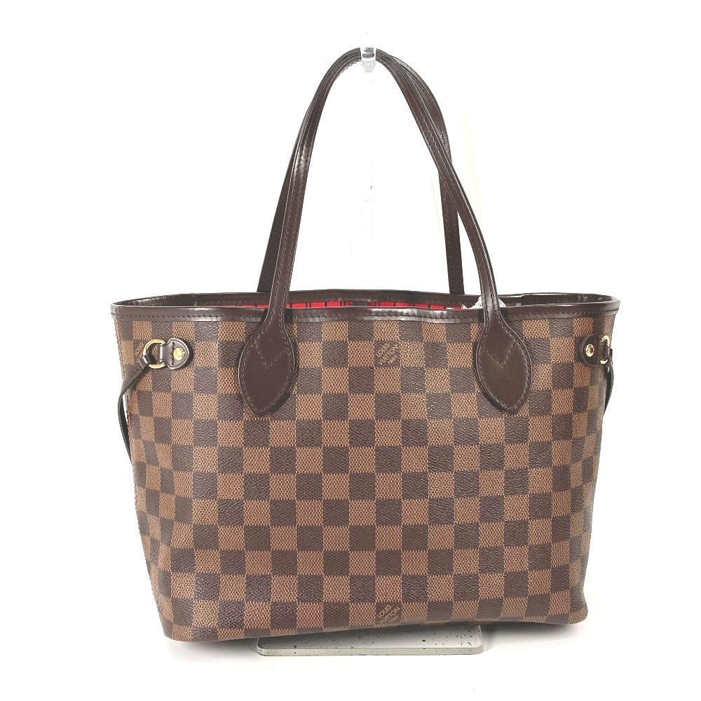 LOUIS VUITTON Tote Bag Damier canvas Brown Damier Never full PM mens