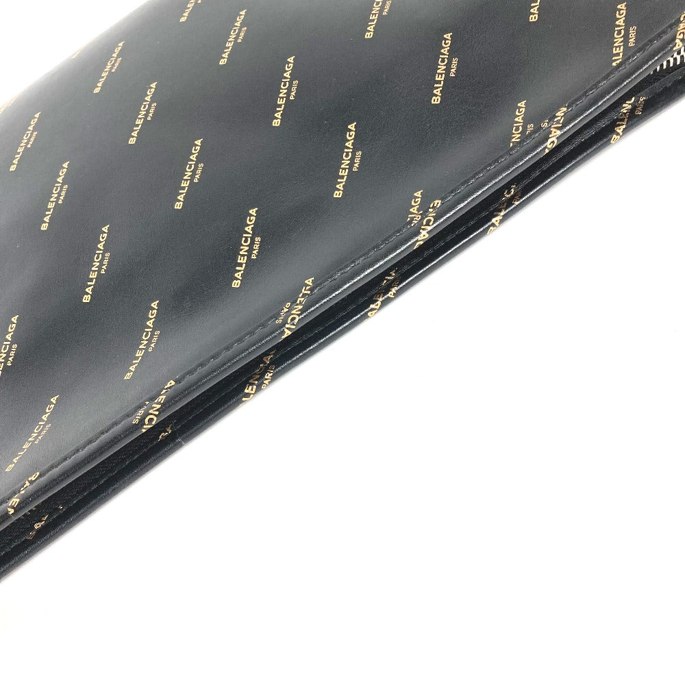 BALENCIAGA Clutch bag 443658 leather black Bag Bazaar porch mens