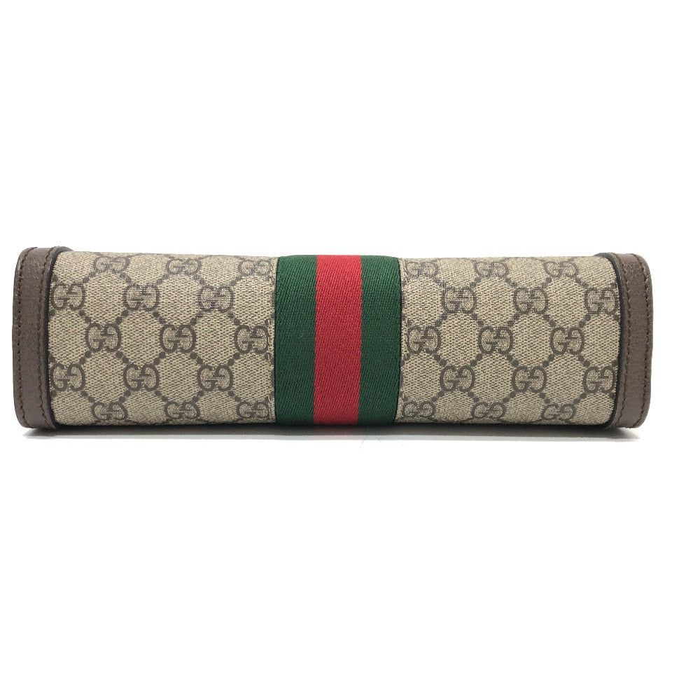 GUCCI Shoulder Bag 503877 GG Supreme Canvas Brown Ophidia GG Small Women