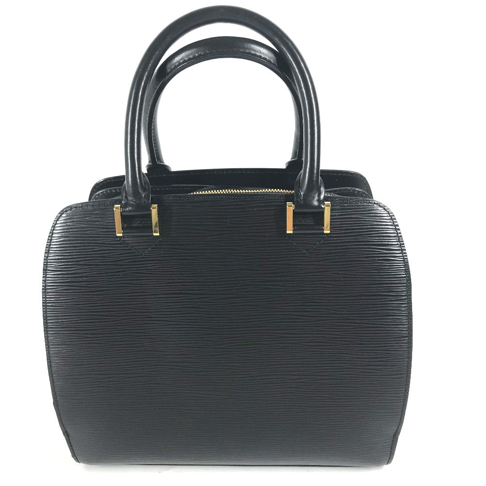LOUIS VUITTON Handbag Epi Leather black Epi Ponneuf Women