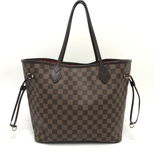 LOUIS VUITTON Tote Bag Damier canvas Brown Damier Neverfull MM unisex(Unisex)