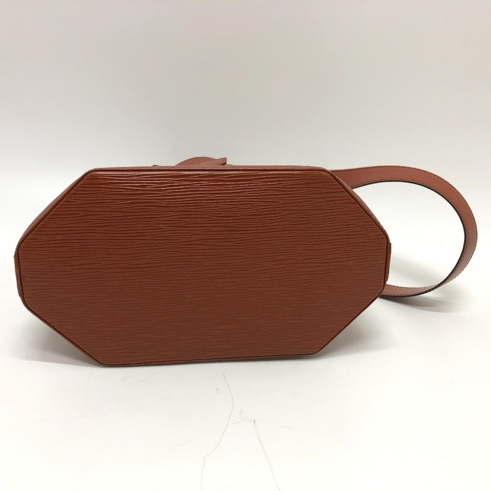 LOUIS VUITTON Shoulder Bag Epi Leather Brown Epi Sac DePaul GM Women