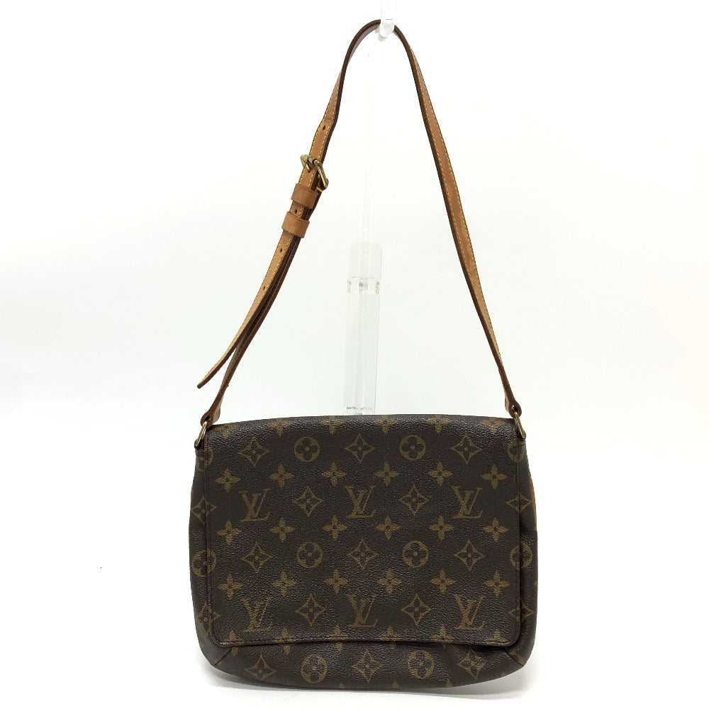 LOUIS VUITTON Shoulder Bag Monogram canvas Brown Monogram Musette Tango short Women
