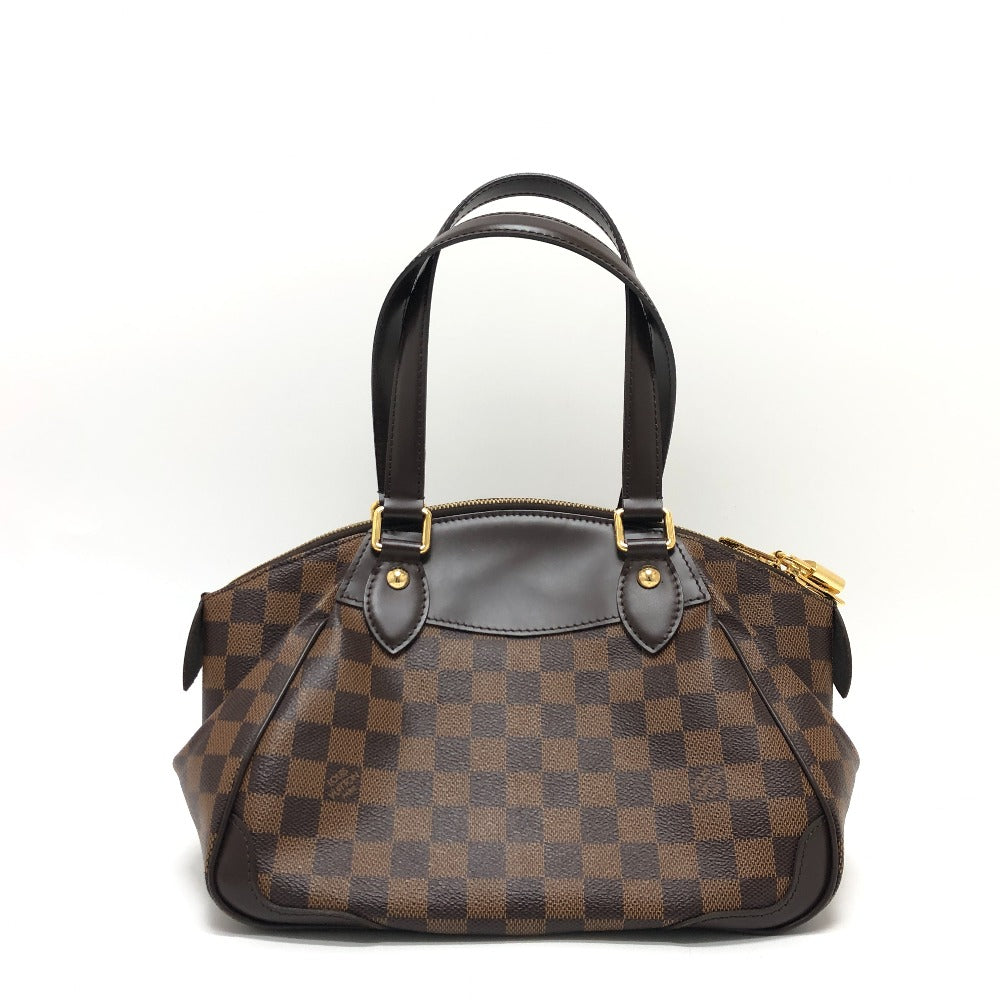 LOUIS VUITTON Handbag Damier canvas Brown Damier Verona PM Women