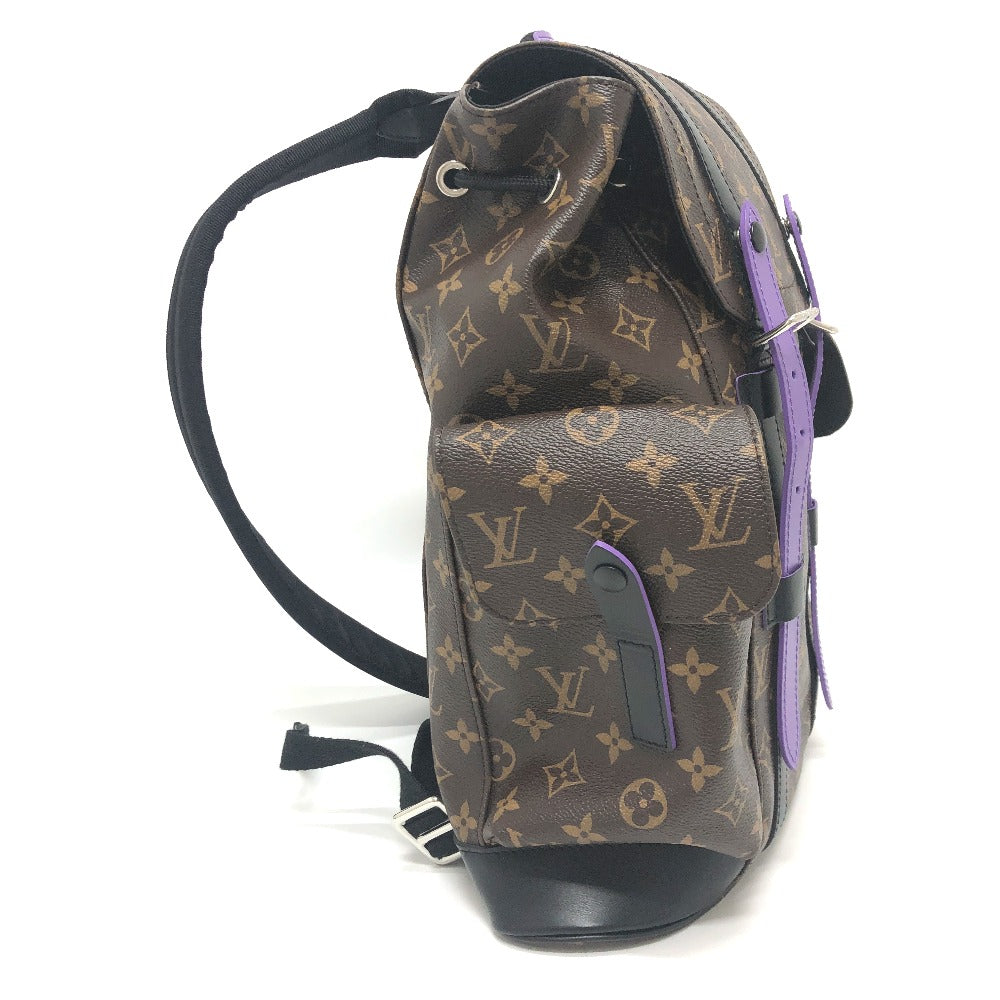 Luxury Women's Backpack | LOUIS VUITTON Backpack Monogram canvas purple Monogram macacer Christopher PM