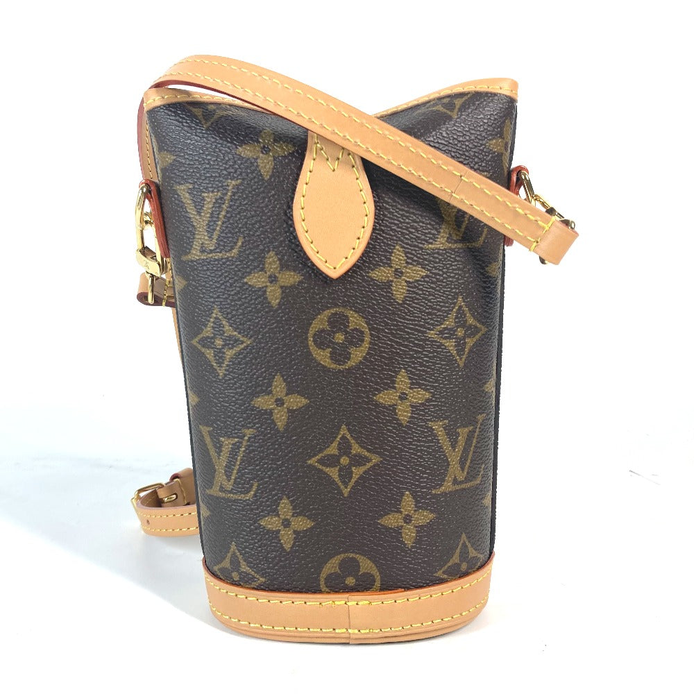LOUIS VUITTON Shoulder Bag Monogram canvas Brown Monogram fold me pouch
