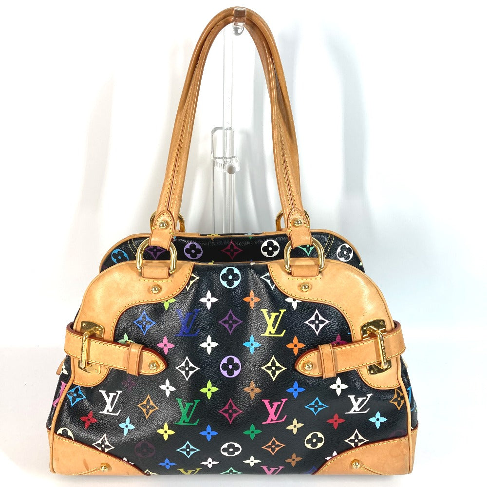LOUIS VUITTON Shoulder Bag Monogram multicolor canvas black Monogram multicolor Claudia Women