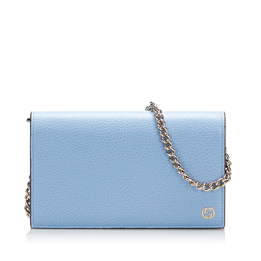 Gucci Chain Leather Crossbody