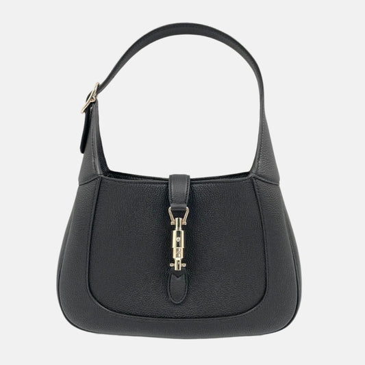 Gucci Jackie 1961 Black Pebbled Leather Bag Small Never Worn