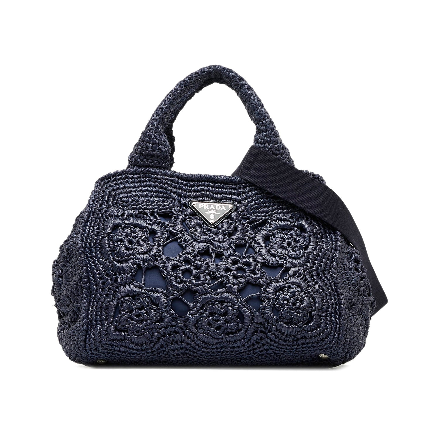 Prada Raffia Satchel