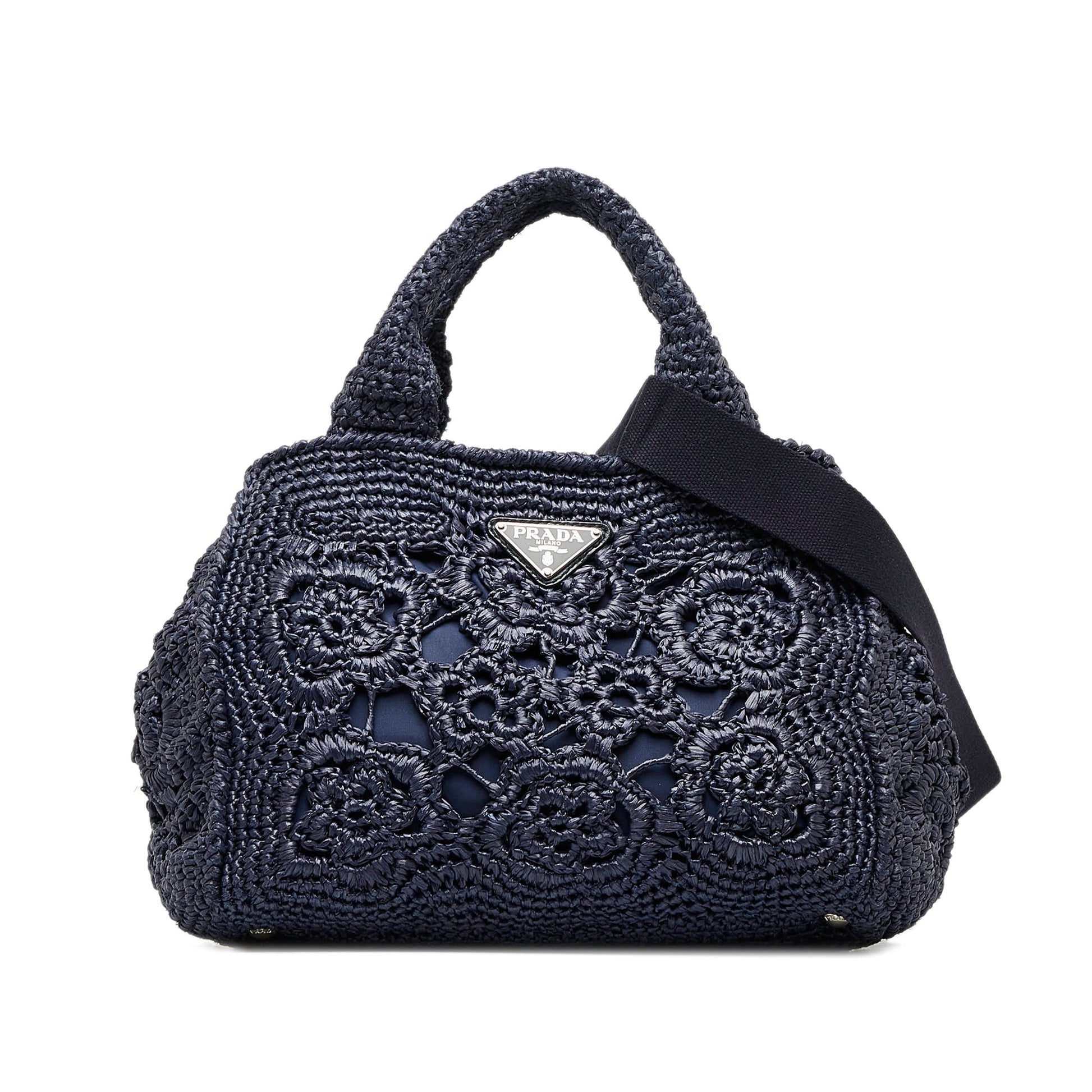 Prada Raffia Satchel