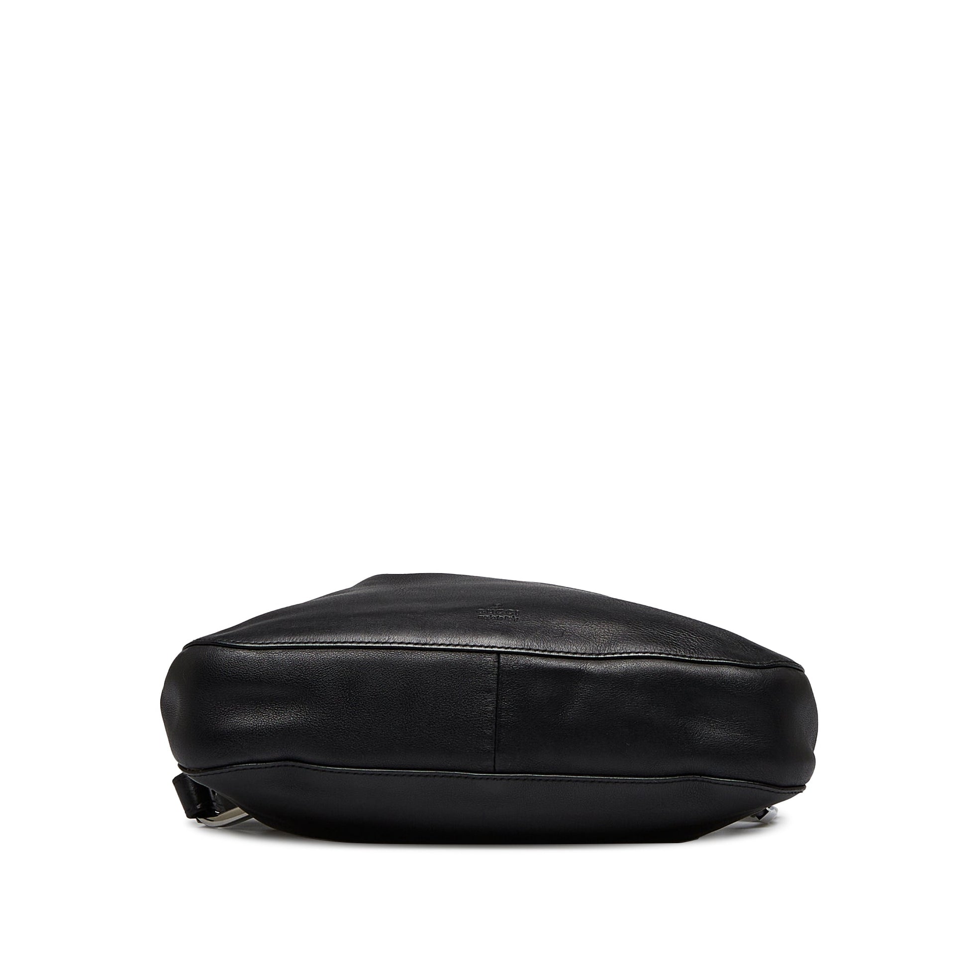 Gucci Black Leather Shoulder Bag Style 1