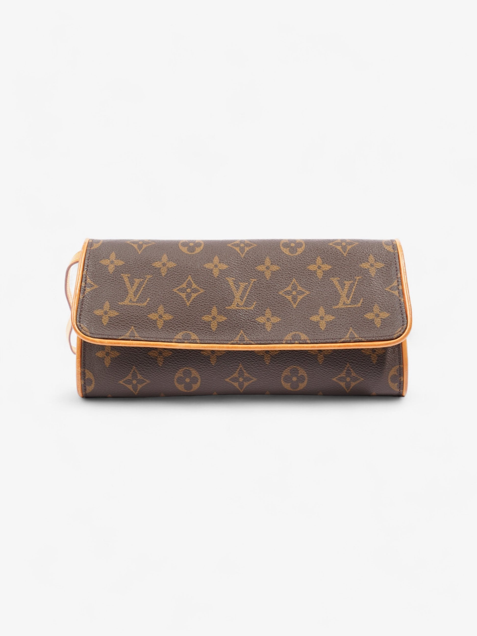 Louis Vuitton Pochette Twin Monogram Coated Canvas GM