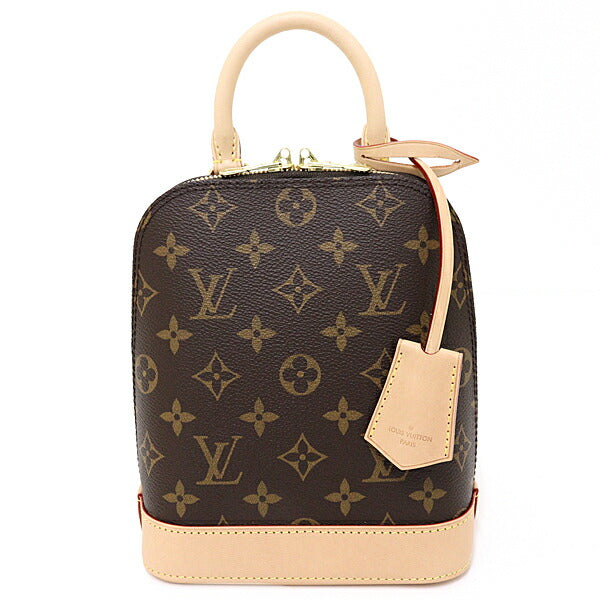LOUIS VUITTON Handbag Monogram canvas Brown Alma Backpack