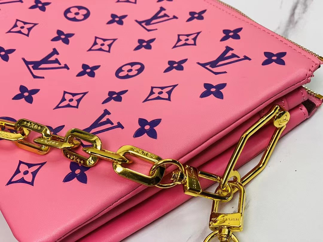 Louis Vuitton Coussin leather Handbag lushentic version