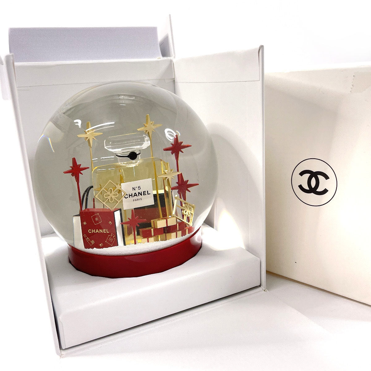Chanel Snow Globe Object Limited Classic Flap Tote