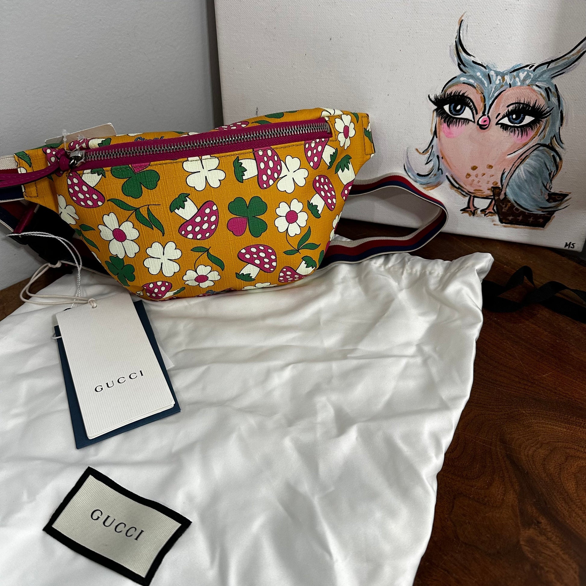 Gucci Bumbag Mini Canvas Handbag