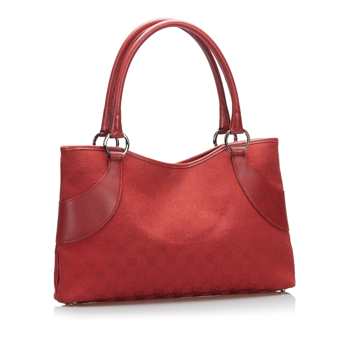 Gucci Leather Canvas Tote Style 69